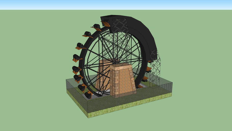 Noria de Tedelche 3D Warehouse