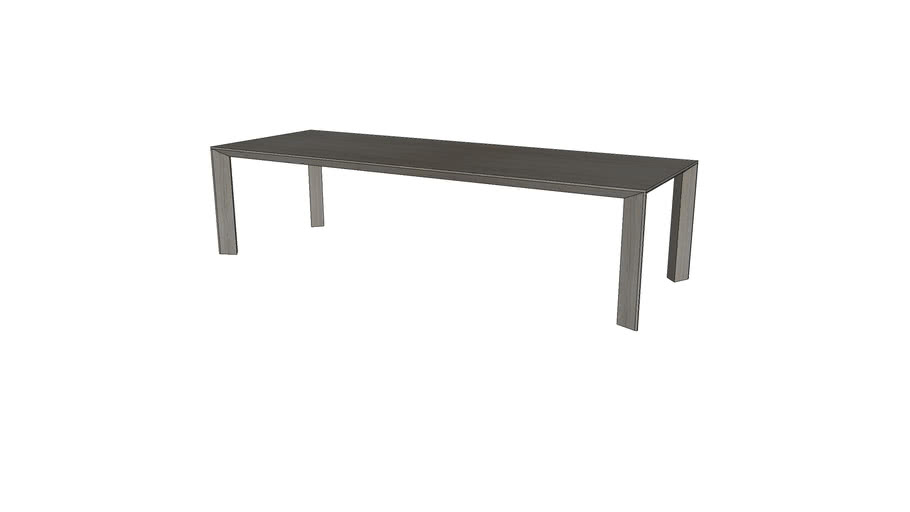 Restoration Hardware Arles Rectangular Dining Table 120'L 3D Warehouse