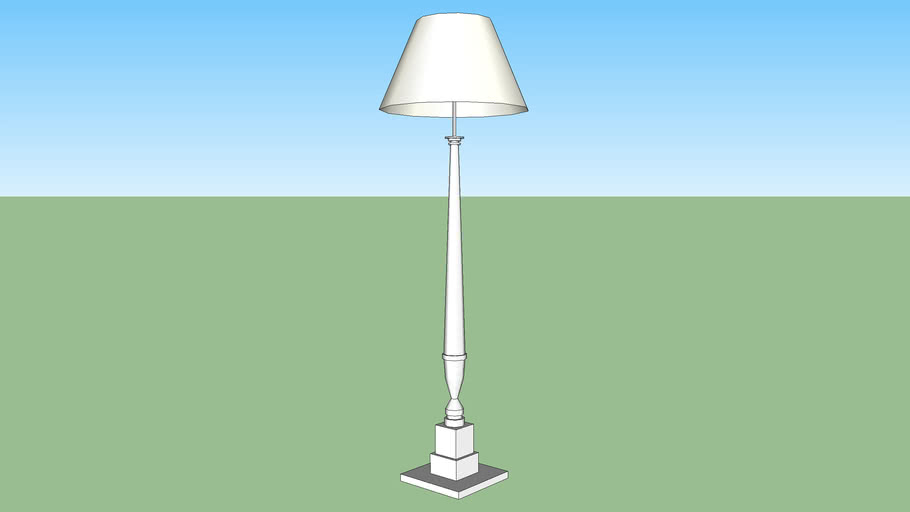 Traditional floor lamp 3D Warehouse