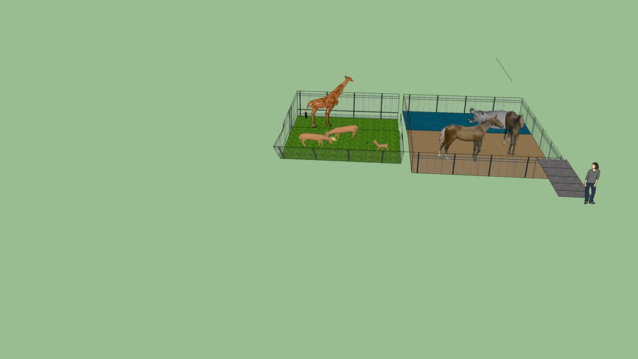 Zoo. 3D Warehouse