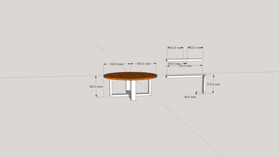 Standard Size Of Coffee Table In Mm