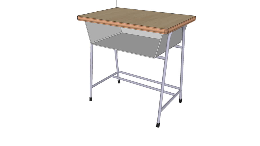 Student table 3D Warehouse
