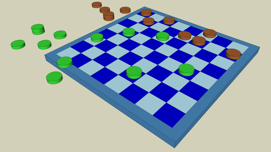 Checkers 3D Warehouse