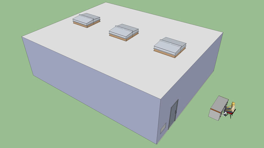 Cold Storage room 3D Warehouse