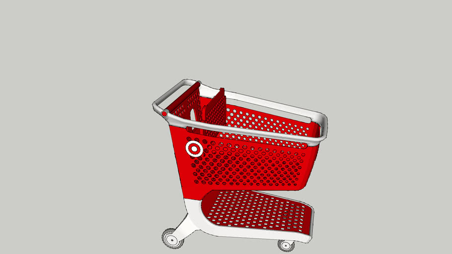 Target shopping cart 3D Warehouse