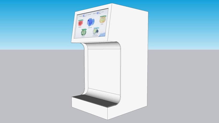 The Countertop Bevi Water Station 3D Warehouse
