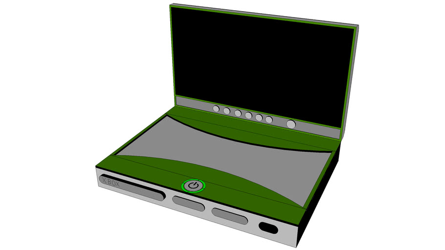 XBOX 360 LAPTOP 3D Warehouse