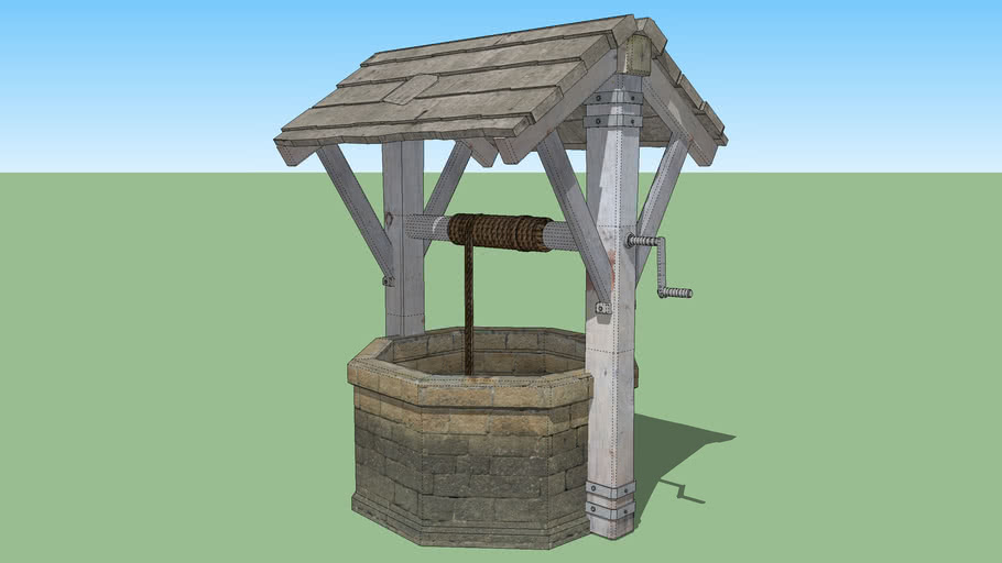 Old water well 3D Warehouse