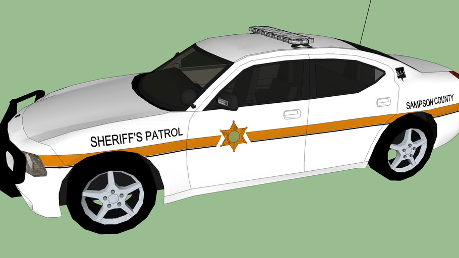 Sampson County Sheriff (NC) 2012 Dodge Charger Patrol Car 3D Warehouse