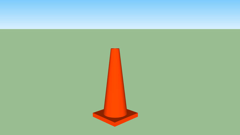 Basic Traffic Cone 3D Warehouse