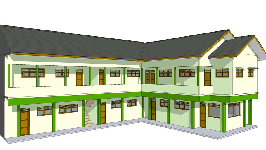 Gedung Sekolah SD Al Madinah | 3D Warehouse