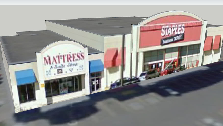 STAPLES Business Depot, Ajax Ontario Canada 3D Warehouse