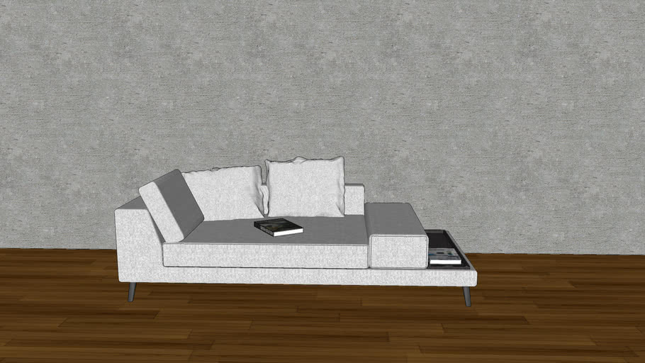 Sofa for reading 3D Warehouse