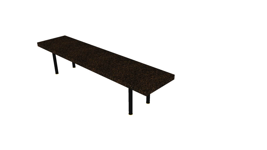 IKEA Sinnerlig Coffee Table Dark Cork 3D Warehouse