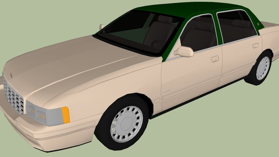 1997 Cadillac DeVille (Paulie Gaultieri) 3D Warehouse