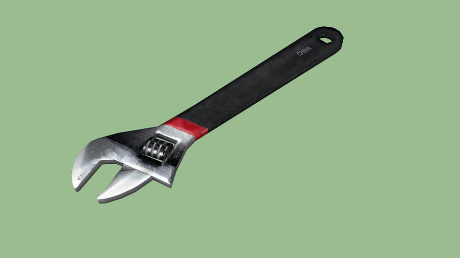 Adjustable Wrench 3D Warehouse