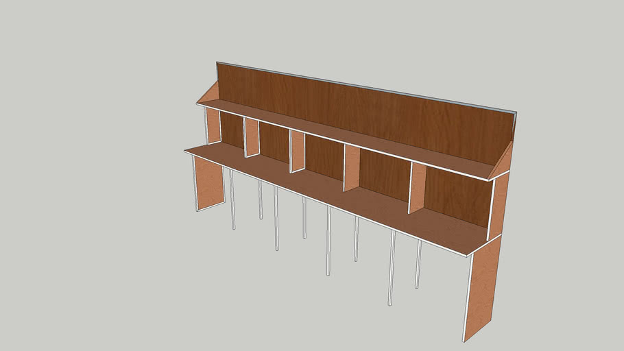 Table x5 3D Warehouse