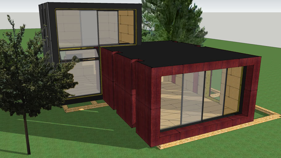 Maison PopUp 3D Warehouse