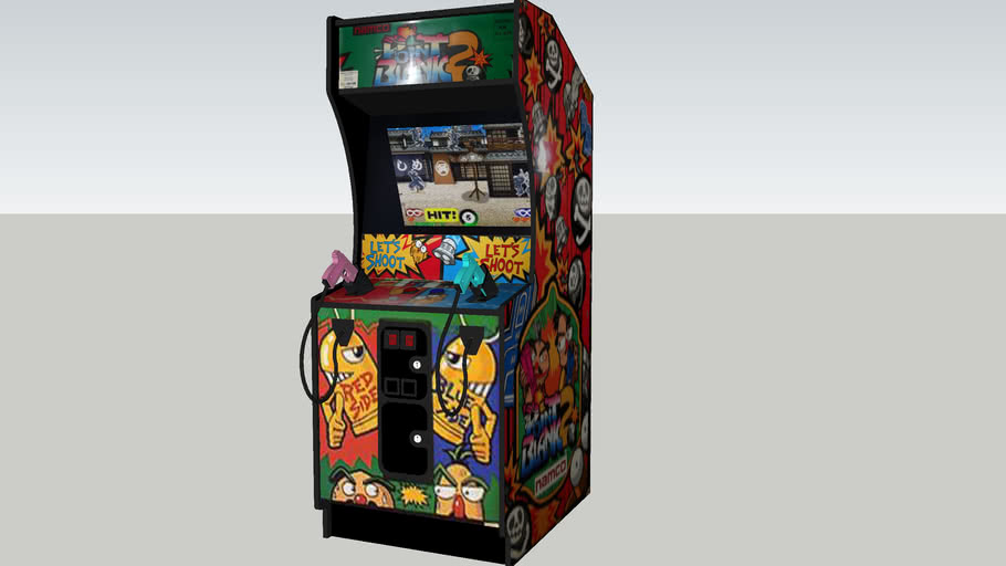 Point Blank 2 arcade game 3D Warehouse