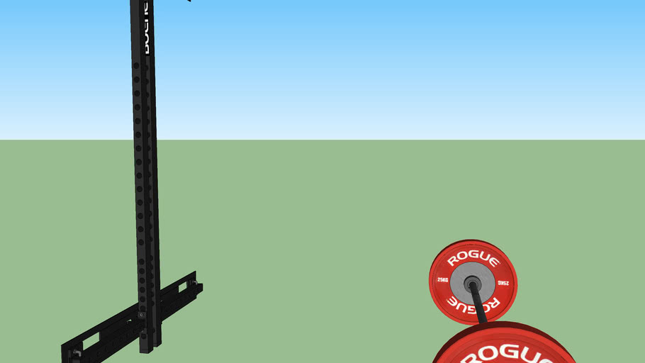 ROGUE FOLDING RACK R3W (FOLDED) 3D Warehouse