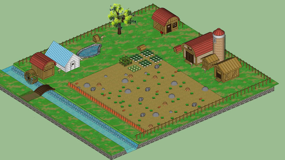 Harvest Moon Back to Nature Farm 3D Warehouse