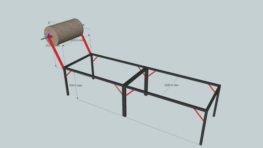 Mesa De Corte Textil | 3D Warehouse