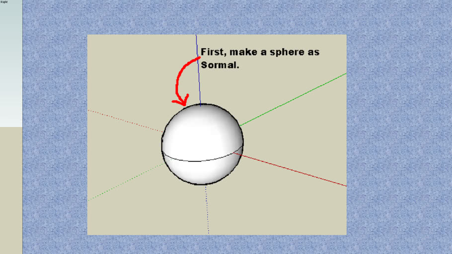 How to make a cubical oval Sketchup 6 3D Warehouse