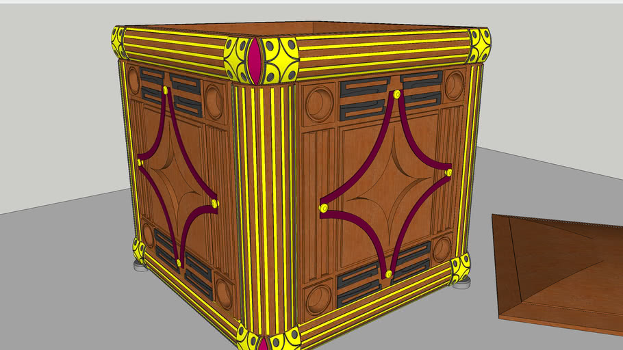 Decorative Box Knick Knack 3D Warehouse
