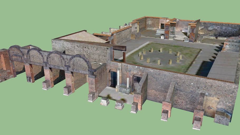 Pompeii Macellum 3D Warehouse