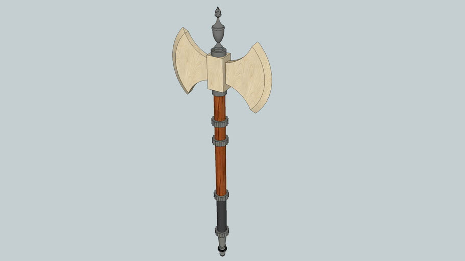 Hardwood Axe 3D Warehouse