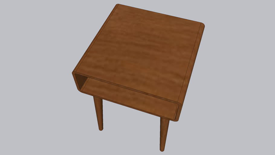 Convenience Concepts Napa End Table Espresso 3D Warehouse