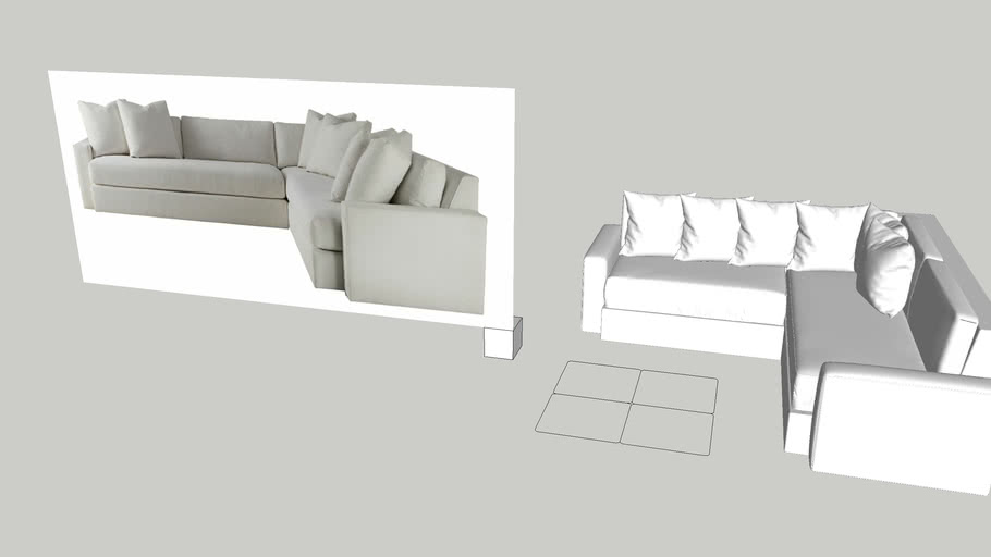 Sectional Sofa 3D Warehouse