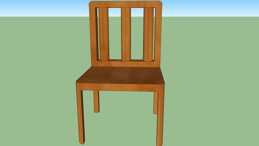 Chair in Sketchup 3D Warehouse