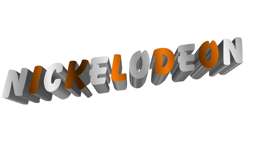 Nickelodeon font (Balloonist SF) 3D Warehouse