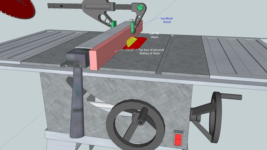 Bevel Cuts on edges of Large Pieces of Plywood 3D Warehouse