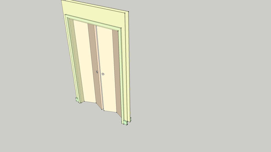 48in Bifold Door_CSI formatted 3D Warehouse