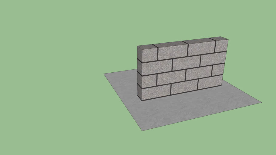 exercice cap maçonnerie 3D Warehouse