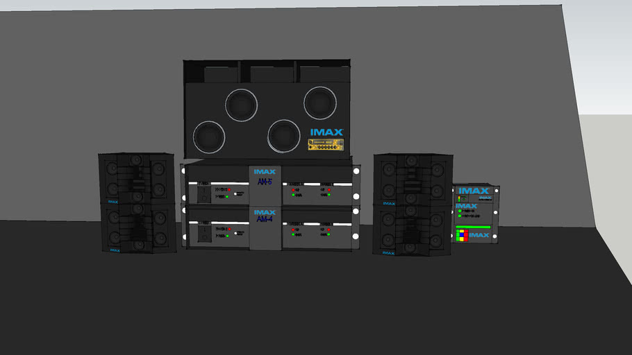 Imax Sound System 3D Warehouse
