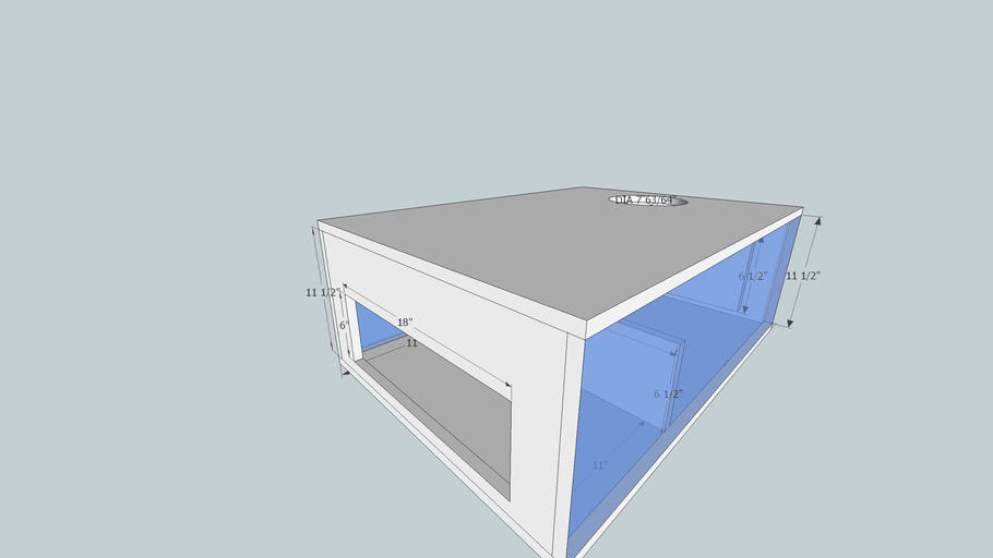 HVAC Baffle Box 3D Warehouse