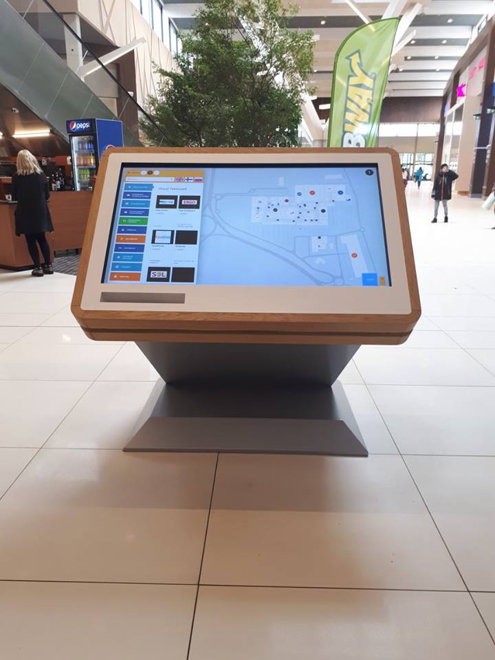 New Wayfinding Directory for Lõunakeskus 3D Wayfinder