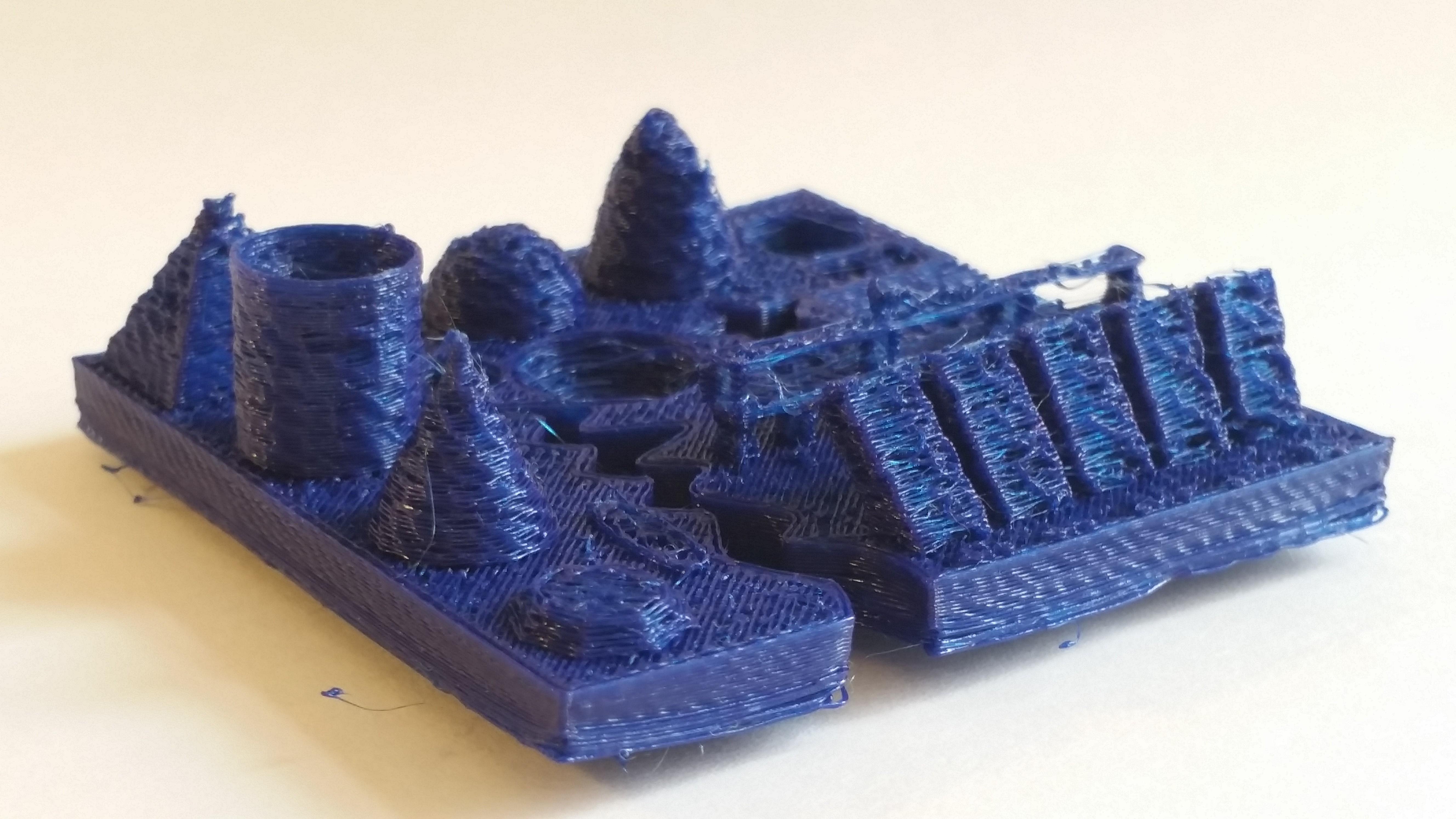 3D Printing Test Resolving Stringing, Cura Settings