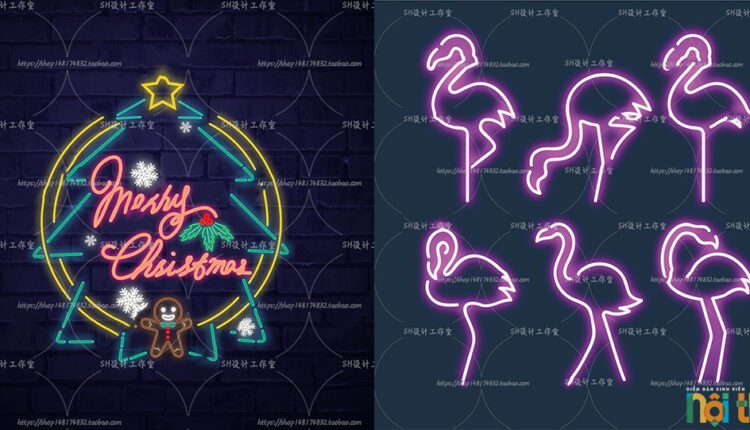 Led Neon Light Set 3dsmax Part 3 3dzip Org 3d Model Free Download