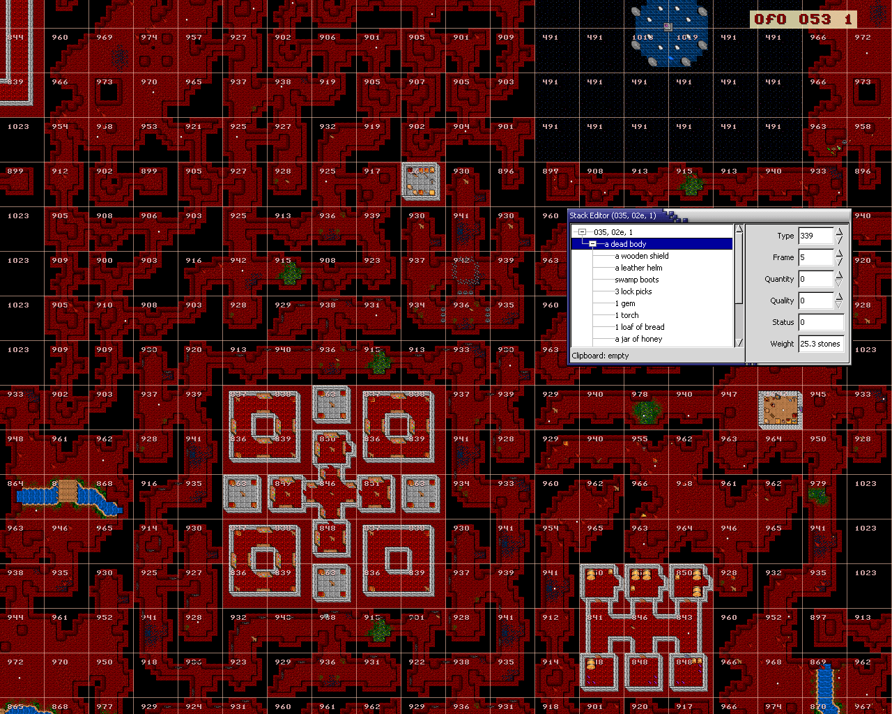 pu6e, Ultima 6 Editor