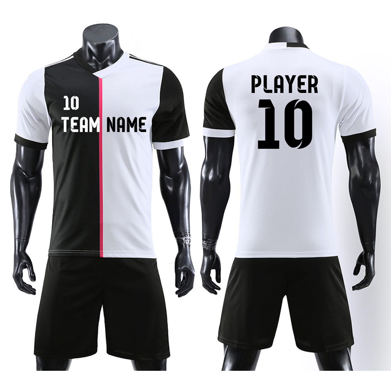 customize slim fit football shirts wholesale sublimation full set