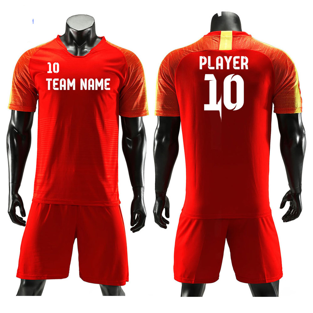 customize slim fit football shirts wholesale sublimation full set