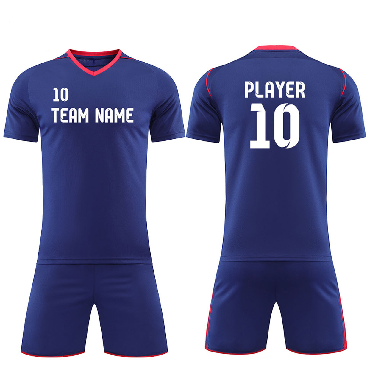 customize slim fit football shirts wholesale sublimation full set