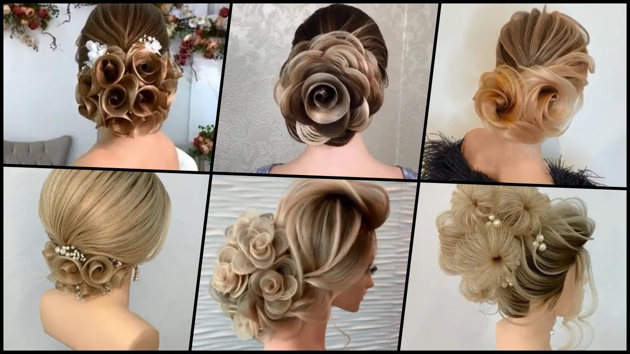 تسريحات على شكل ورده , انتى مميزه بتسريحه الورده الجميله عزه و ثقه