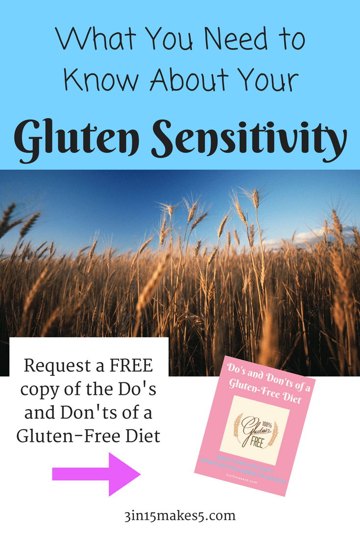 Gluten Sensitivity What You Need to Know 3 in 15 makes 5
