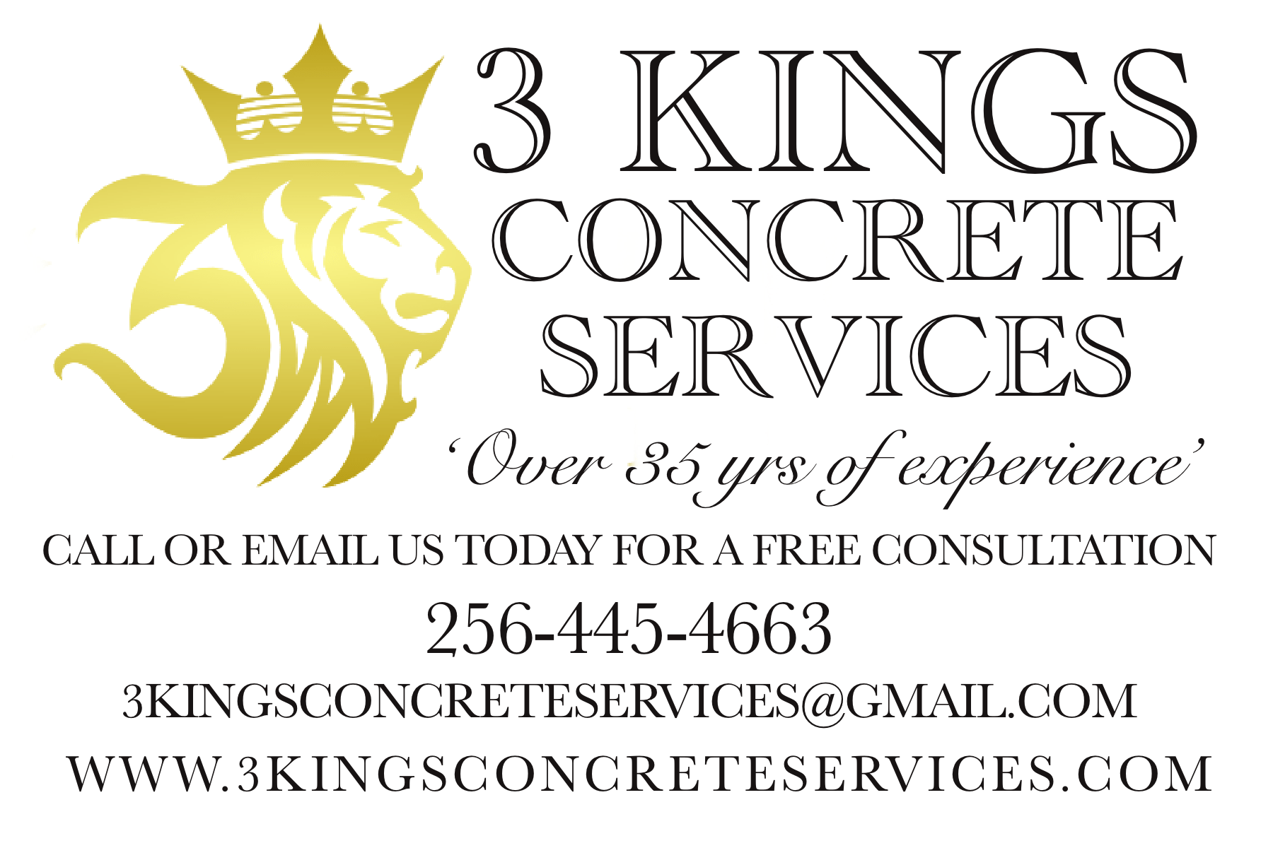 3 Kings Concrete Services Concrete Services