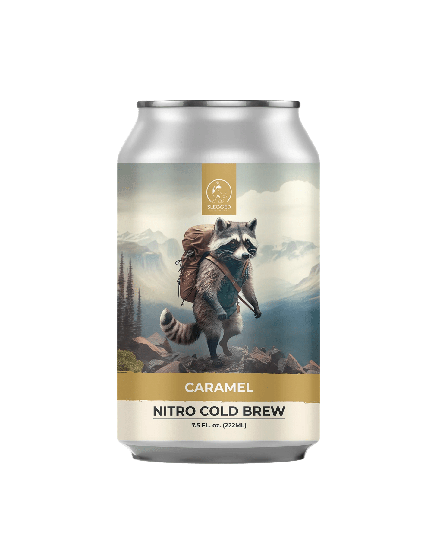 Caramel Nitro Cold Brew 3Legged Coffee Brewery